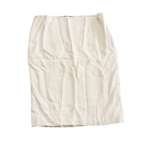 Narciso Rodriguez Cream Pencil Skirt Official Sample Size XS - Picture 1 of 3